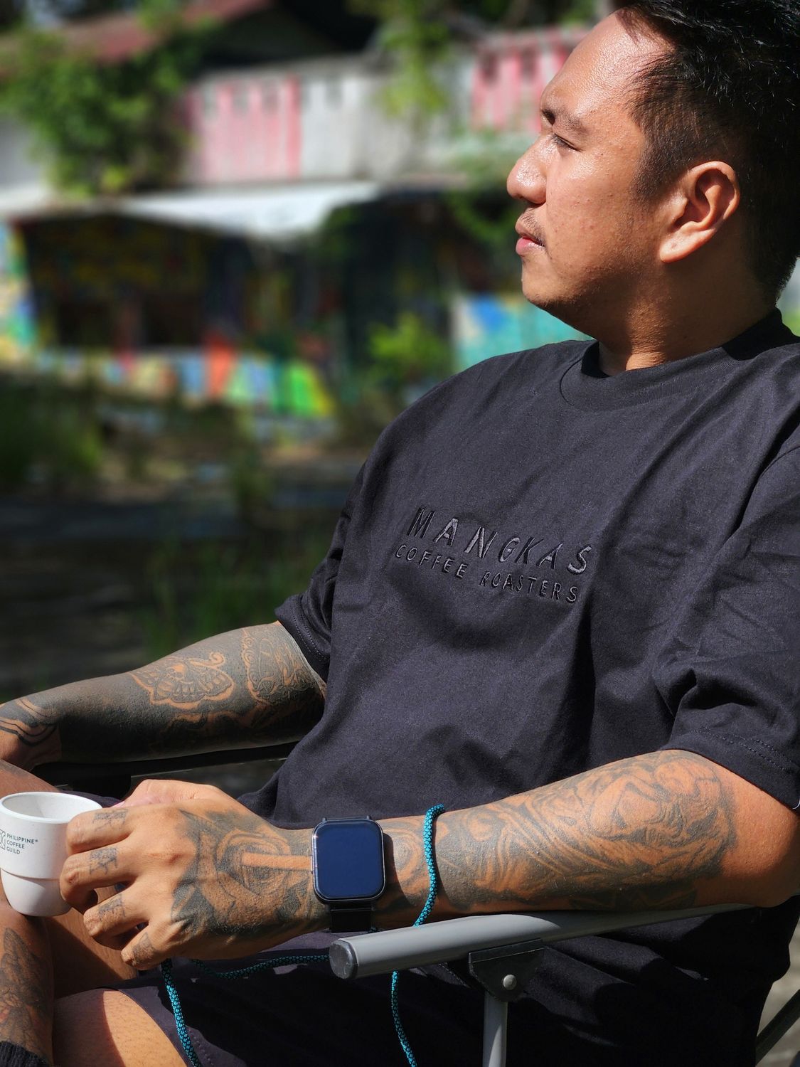 Oversized Black-on-Black