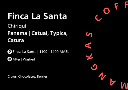 Finca La Santa Chiriquí  Washed Specialty Coffee from Panama 100G