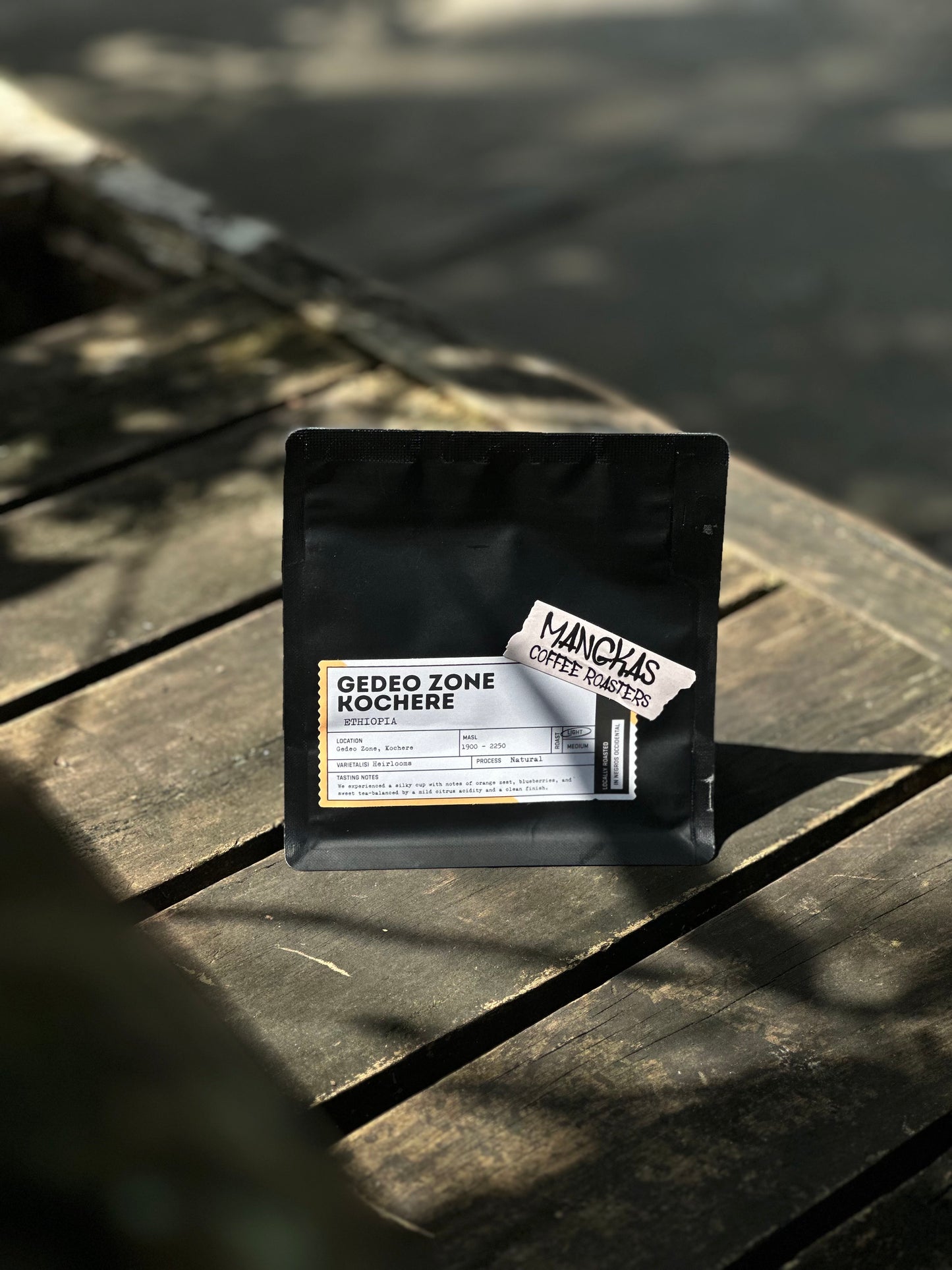 Ethiopia Gedeo Zone Kochere Natural | Light Roast Heirloom Coffee 100 Grams