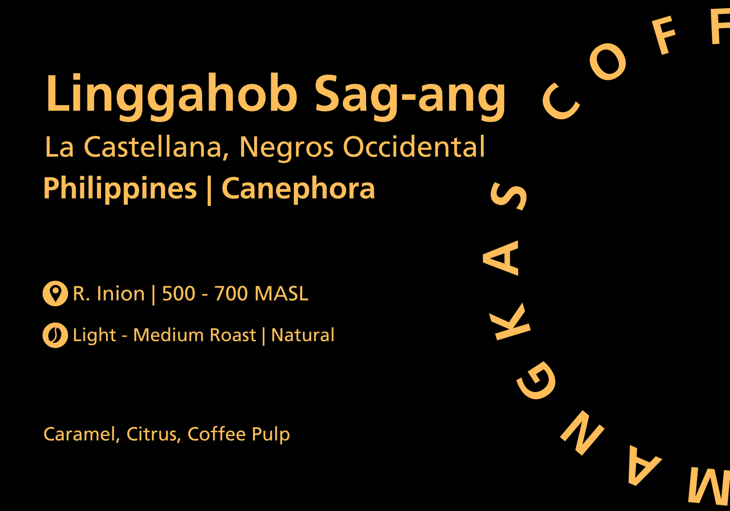 Sag-ang La Castellana Robusta Coffee 200G